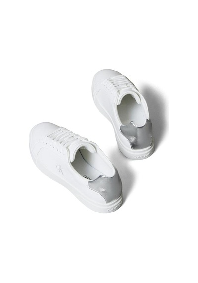 Calvin Klein Low Pro Cups Laceup Lth Met-12092 Beyaz