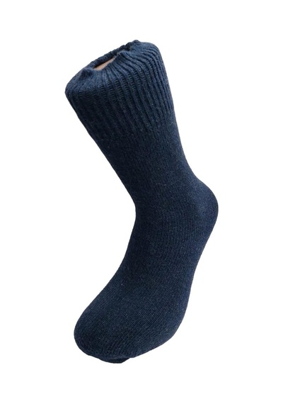 Aryün Yerli Üretim Erkek Yün Wool Soket Çorap-Mavi
