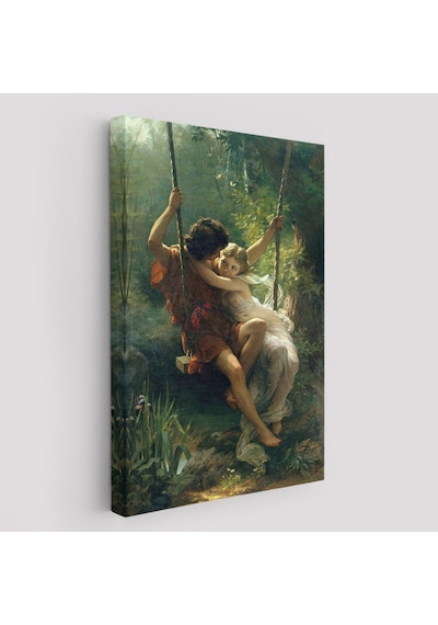 Pierre Auguste Cot'ün İlkbahar Adlı Tablosu-6355 35 X 50