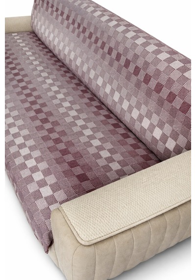 Miracolo Home Pamuklu Koltuk Örtüsü Şalı Kaymaz Dokulu Çok Amaçlı Kanepe Çekyat Örtüsü 170x200 Cm 2'li Paket Bordo