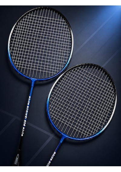 Ckspor Pro-606 Badminton Seti 2 Raket 3 Top Taşıma Çantalı Badminton Raketi Ve Top Seti