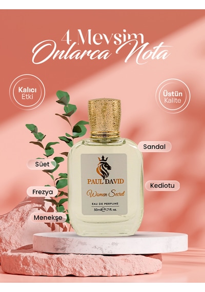 K-195 Çiçek Odunsu Parfüm Uzun Süre Kalıcı 50ml Amber