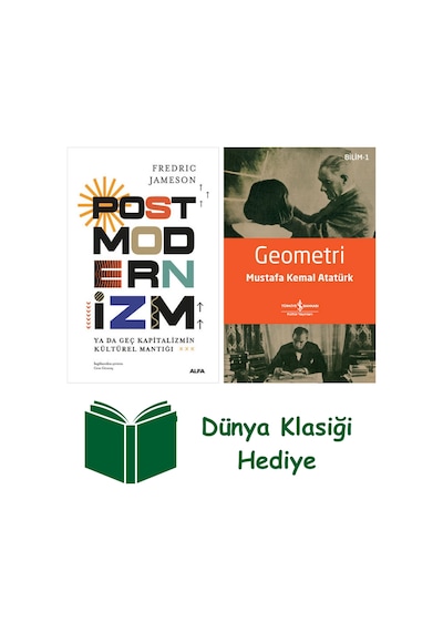 Postmodernizm Ciltli + Geometri + Dünya Klasiği Hediye