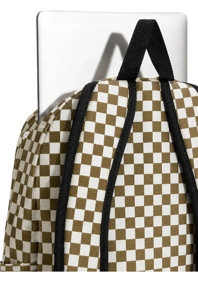Vans Old Skool Check Backpack Uniseks Kahverengi Sırt Çantası - Vn000h4x
