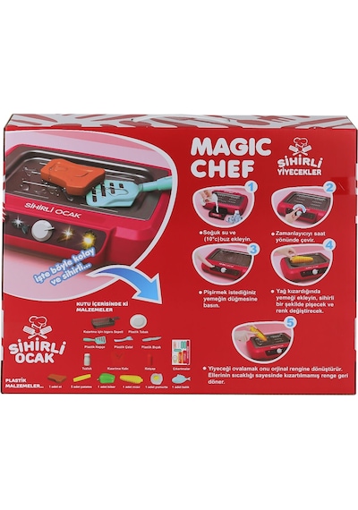 2a550 Magic Chef Barbekü Ocak Seti -limon Oyuncak
