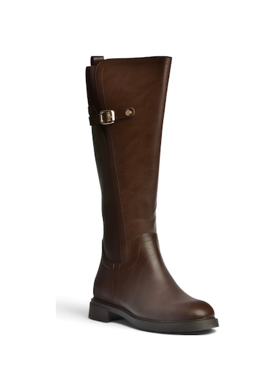 Fox Shoes Z973552209 Kahverengi Düz Tabanlı Kadın Çizme