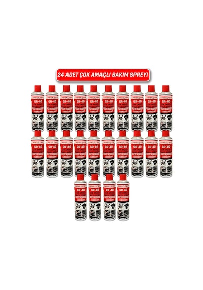 Grayzer GR-40 Çok Amaçlı Bakım Spreyi 200 ML 1 Koli 24 Adet