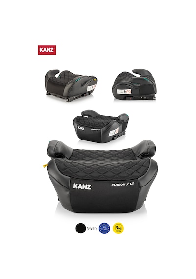 Kanz Fusion Emniyet Kemeri İle Kullanılabilen İsofixli Oto Koltuğu Yükselticisi