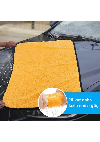 Alpars Süper Emici Microfiber Araç Yıkama Ve Kurulama Bezi 40x70 Sarı Alpars Süper Emici Microfiber Araç Yıkama Ve Kurulama Bezi 40x70 Sarı
