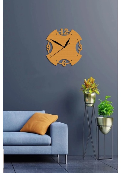 Modern Ahsap Dekoratif Duvar Saat
