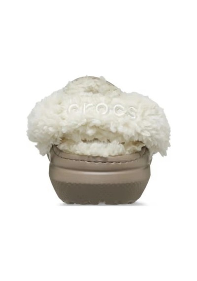Crocs 211396-clsc Flc Lıned Cg 195-mushroom Kadın Terlik Kahverengi