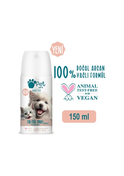Petlove Tüy Bakım Spreyi Çikolata 150ml