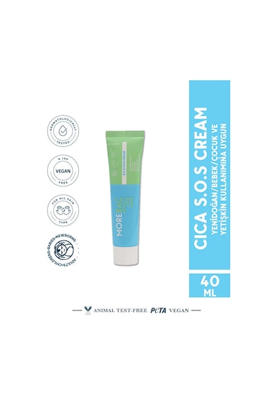 Cıca S.o.s Cream Yenidoğan - Bebek - Çocuk ve Yetişkin Kullanımına Uygun 40 Ml