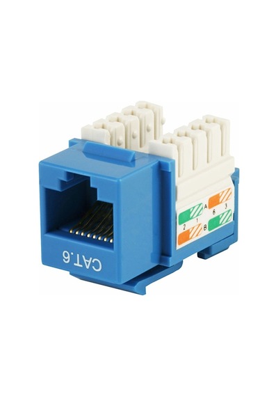 Hcs J6E 00873 Utp Cat6 568A/B Kestone Jack