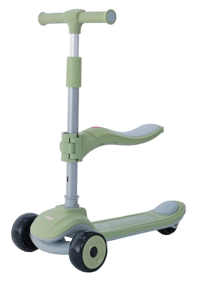 Prego Bluetooth Özellikli Işıklı Katlanabilir Nitro Scooter Yeşil