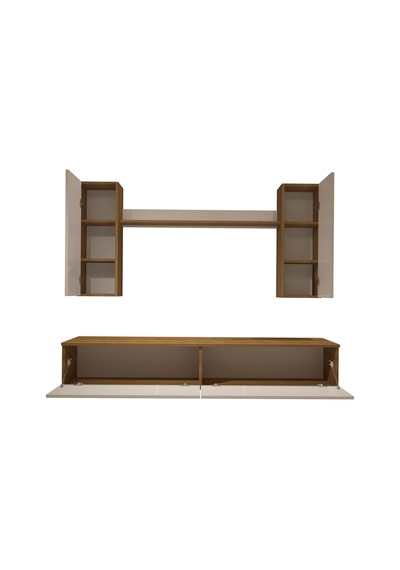 Decoraktiv Eko 7 Mdf Std Tv Ünitesi Tv Sehpası Pera - Beyaz