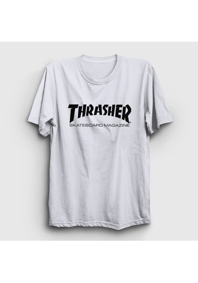 Noıssey Unisex Beyaz Logo V5 Thrasher T-shirt 279003tt