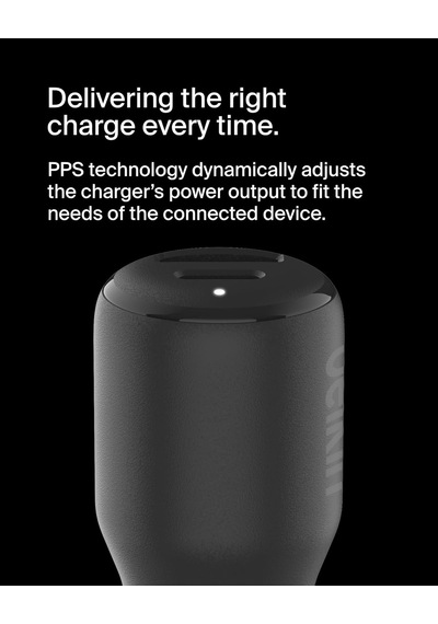 Belkin Boostcharge Çift Araç Şarj Cihazı 42w W/hızlı Şarj Usb-c 3