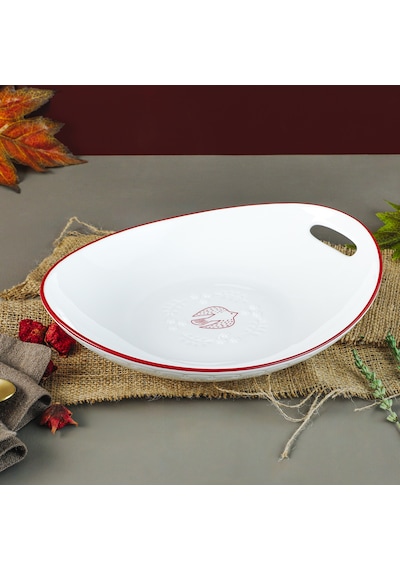 Aryıldız Red Bird Derin Sunum Tabağı 28 Cm Çok Renkli