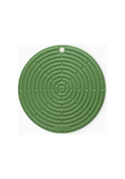 Le Creuset Yuvarlak Silikon Nihale & Tencere Tutacağı Mutfak Ekipmanları Yeşil