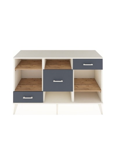 Hyperion Konsol 4 Raflı 3 Çekmeceli 132x44x83 Aytaşı-çam/antrasit Çam/antrasit Hyperion Konsol 4 Raflı 3 Çekmeceli 132x44x83 Aytaşı-çam/antrasit Çam/antrasit