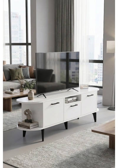 Mira Mavi Tv Sehpası Suntalam 160x35 Cm