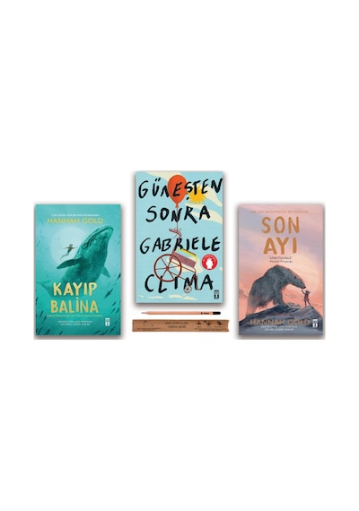 Genç Timaş Son Ayı - Kayıp Balina - Güneşten Sonra Set 3 Kitap