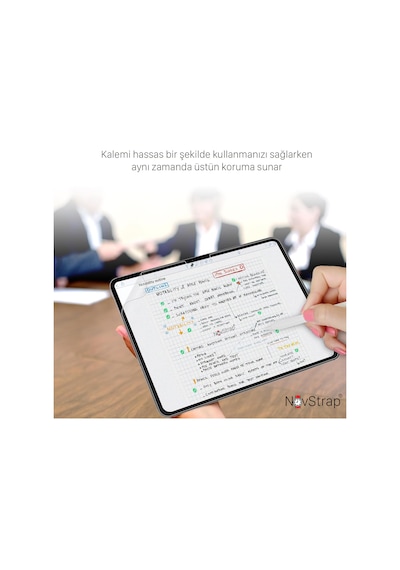 Novstrap Apple Uyumlu iPad Pro 11 İnç 5. Nesil M4 2024 İle Paper Like Ekran Koruyucu Kağıt Hissi Mat