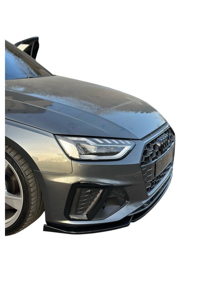 Audi A4 2022+ Uyumlu 3 Parça Ön Lip