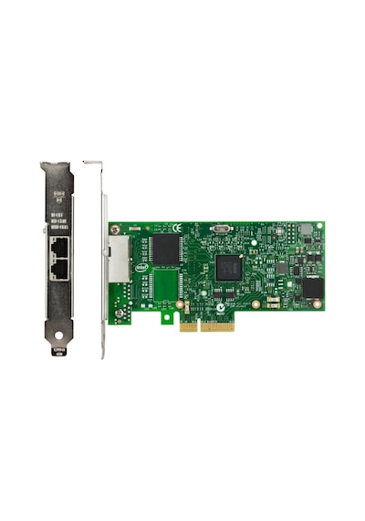 Dell 540-BBGZ Intel I350-T2 Dual 2 Port Gigabit Nic Network Adapter