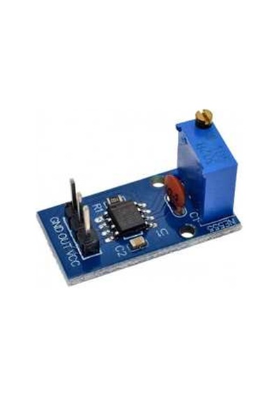 Robodünya-Ne555 Ayarlanabilir Pulse Kare Dalga Osilatör Modülü