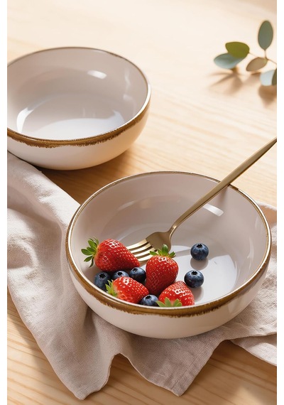 Straw Kera Salata Kasesi 18 Cm 2 Adet