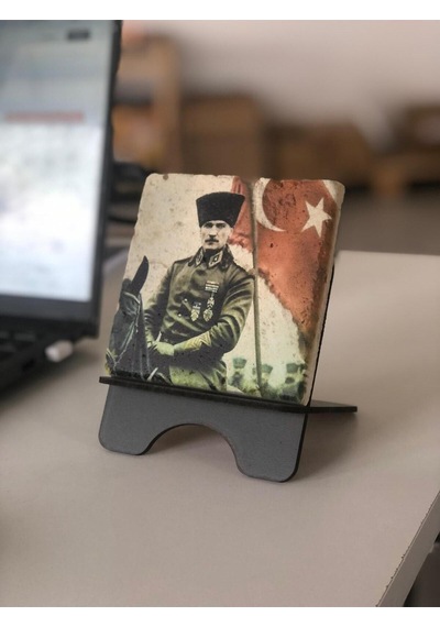 Atatürk Mermer Tablo Özel Koleksiyon Ofis & Ev Dekoru Anlamlı Hediye