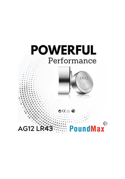 Lexroo 10 X Ag12,lr43,lr1142,386,1,5v Alkalin Düğme Pil