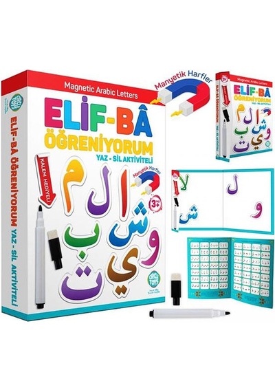 3 Yaş Elif-ba Öğreniyorum circle Toys