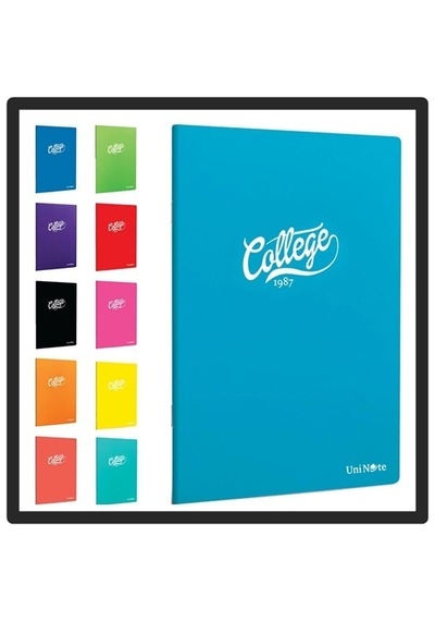 Çınar College 40 Yaprak A5 Kareli Defter PP