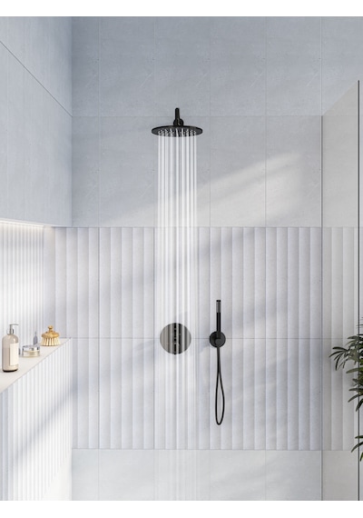 VitrA Suit A4563836WTC Duş Başlığı Mat Siyah