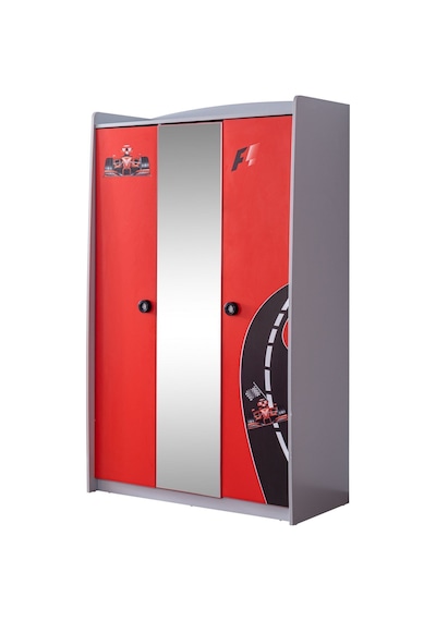 Formula Genç Odası, 3 Kapılı Dolap, Turbo Gtı Arabalı Yatak, Masa, Şifonyer - Kırmızı Formula Genç Odası, 3 Kapılı Dolap, Turbo Gtı Arabalı Yatak, Masa, Şifonyer - Kırmızı