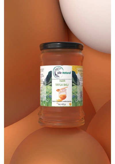 Yayla Balı Cam Kavanoz 400 Gr - %100 Doğal Ham Yayla Balı