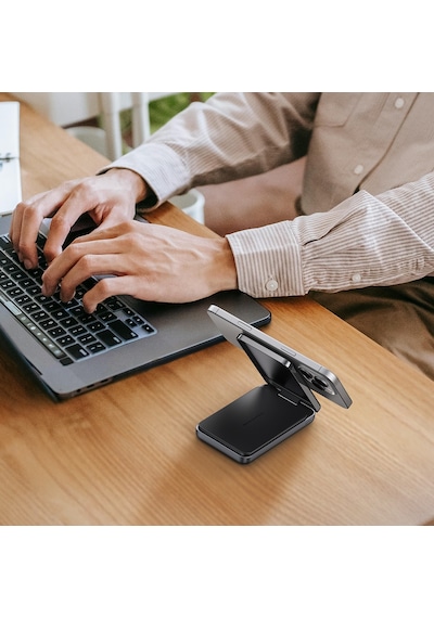 Mcdodo Mc-6310 10000mah 20w Kablosuz Powerbank Katlanabilir Stand Siyah