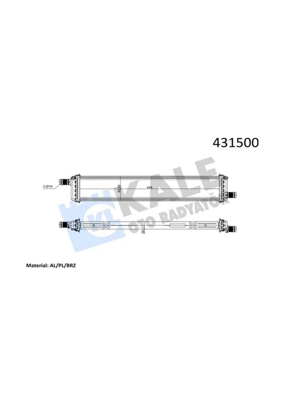 Kale 0559121ab Motor Radyatoru