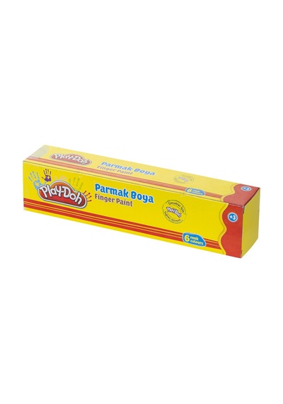Play-doh 6 Renk Parmak Boya Birleşik 30 Ml Play-pr018 Karışık