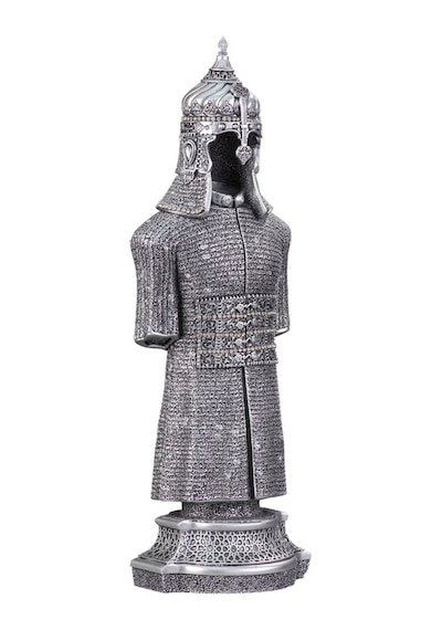 Nakkaş Zırh Boytu Büyük Boy Gümüş