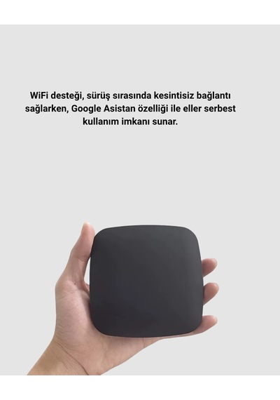 Mey Najmaddin Android Auto Kablosuz Dönüştürücü Hızlı Eşleşme Ve Sesli Asistan Destekli Najmaddin