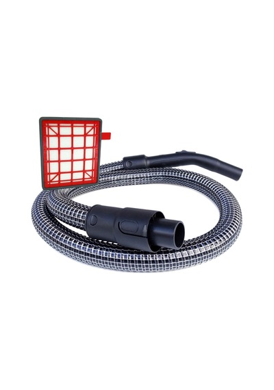 Fakir İle Uyumlu Turbo Xl Veyron Basic Öko Süpürge Çelik Telli Hortum Ve Filtre