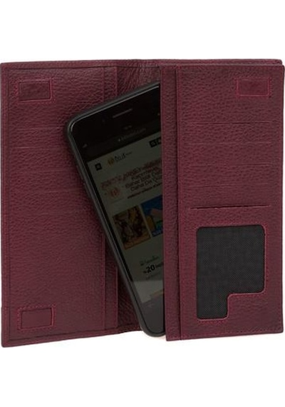 Bilik Deri Bordo Rölax Deri Unisex Portföy & Clutch Çanta Ar05 7