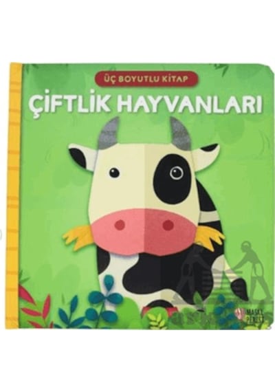 Üç Boyutlu Kitap - Çiftlik Hayvanları Masalperest