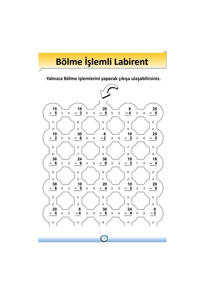 Matematik Öğreten Labirent Kitap Seti (5 Fasikül Kitap)