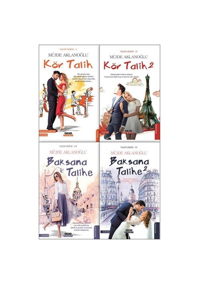 Talih Serisi 4 Kitap Set - Müjde Aklanoğlu