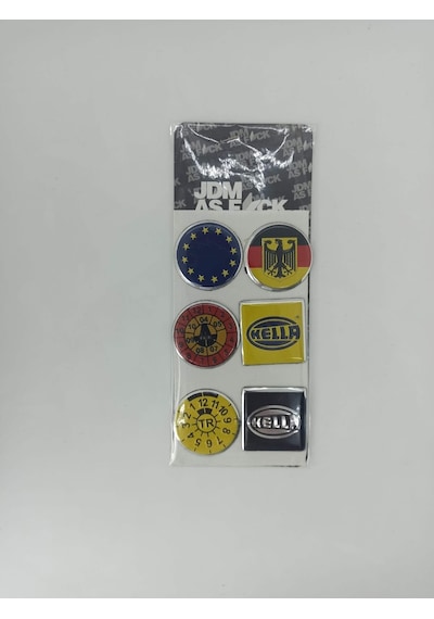 Damla Plaka Pulu 6 Lı Hella Kgm Ab Alman Pul